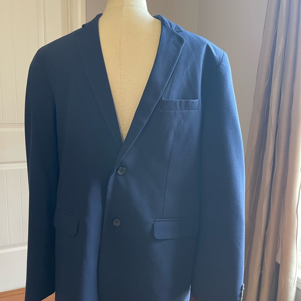 Van Heusen Dark Blue Two-Button Sport Coat 20 Husky boys teens